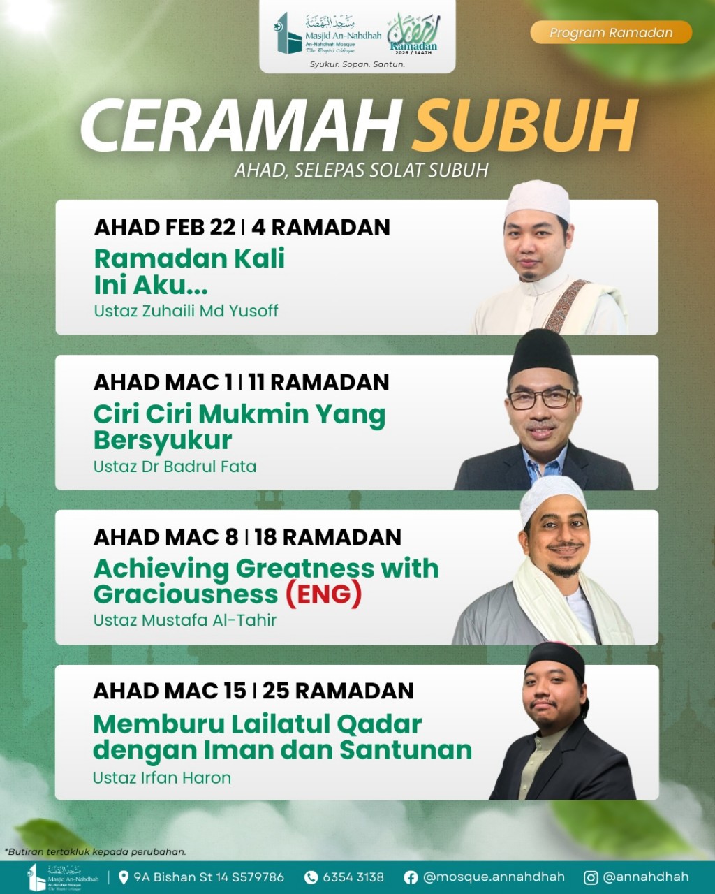 Ceramah Subuh