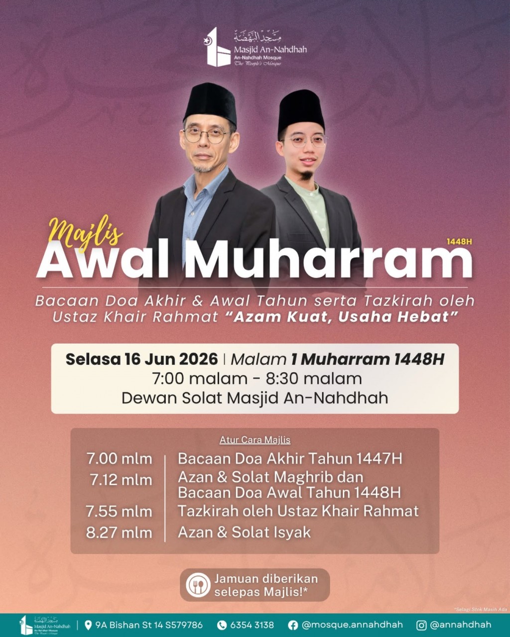 Majlis Awal Muharram 1448H