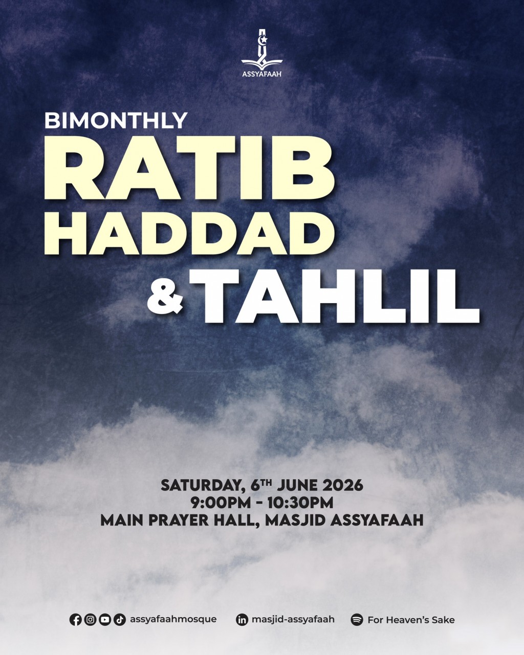 Bimonthly Ratib Haddad & Tahlil