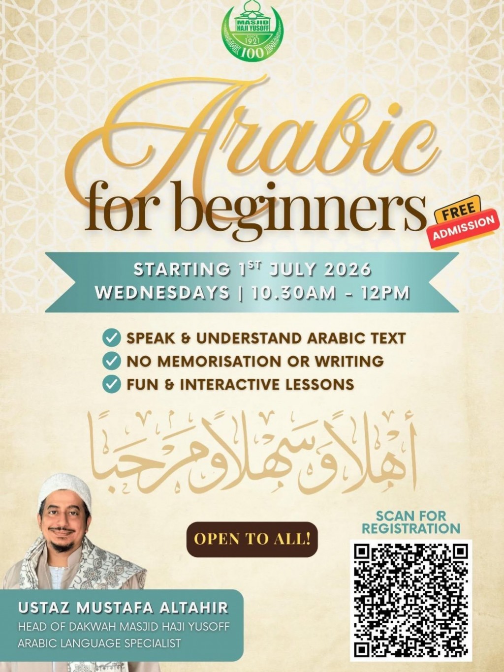 Arabic for Beginners