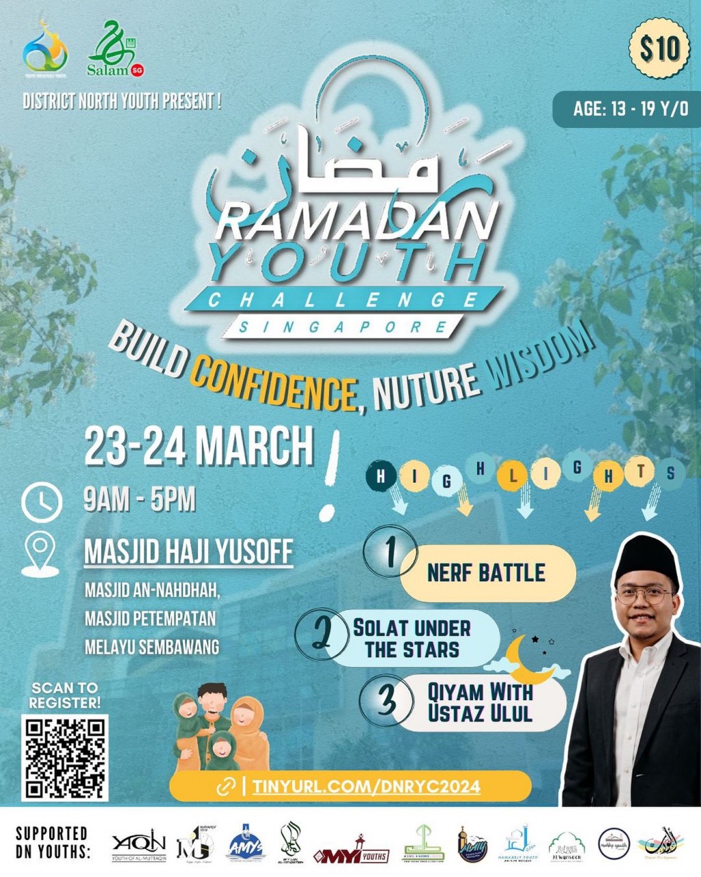 Ramadan Youth Challenge: Build Confidence, Nurture and Wisdom