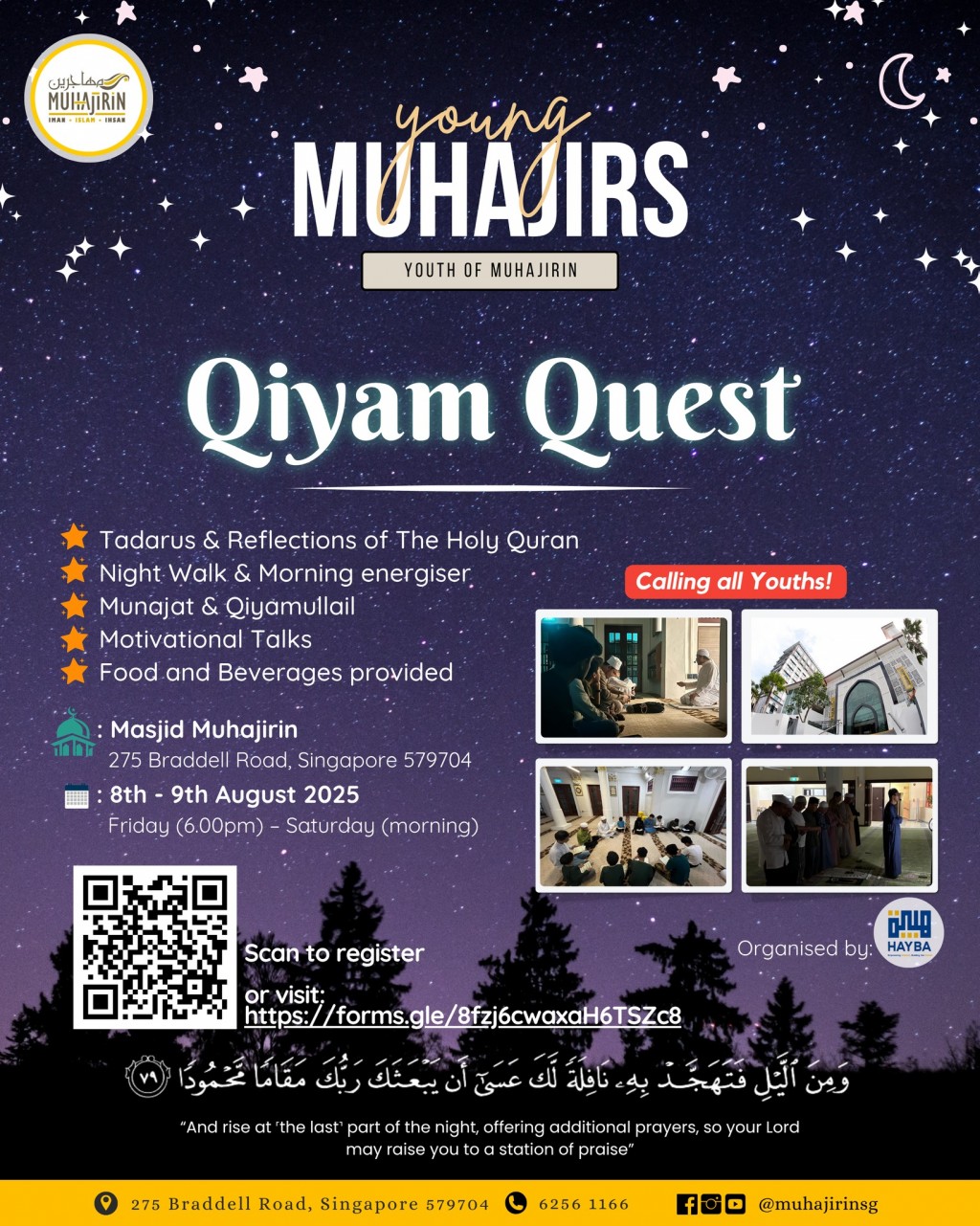Qiyam Quest: A Night of Rembrance & Zikr