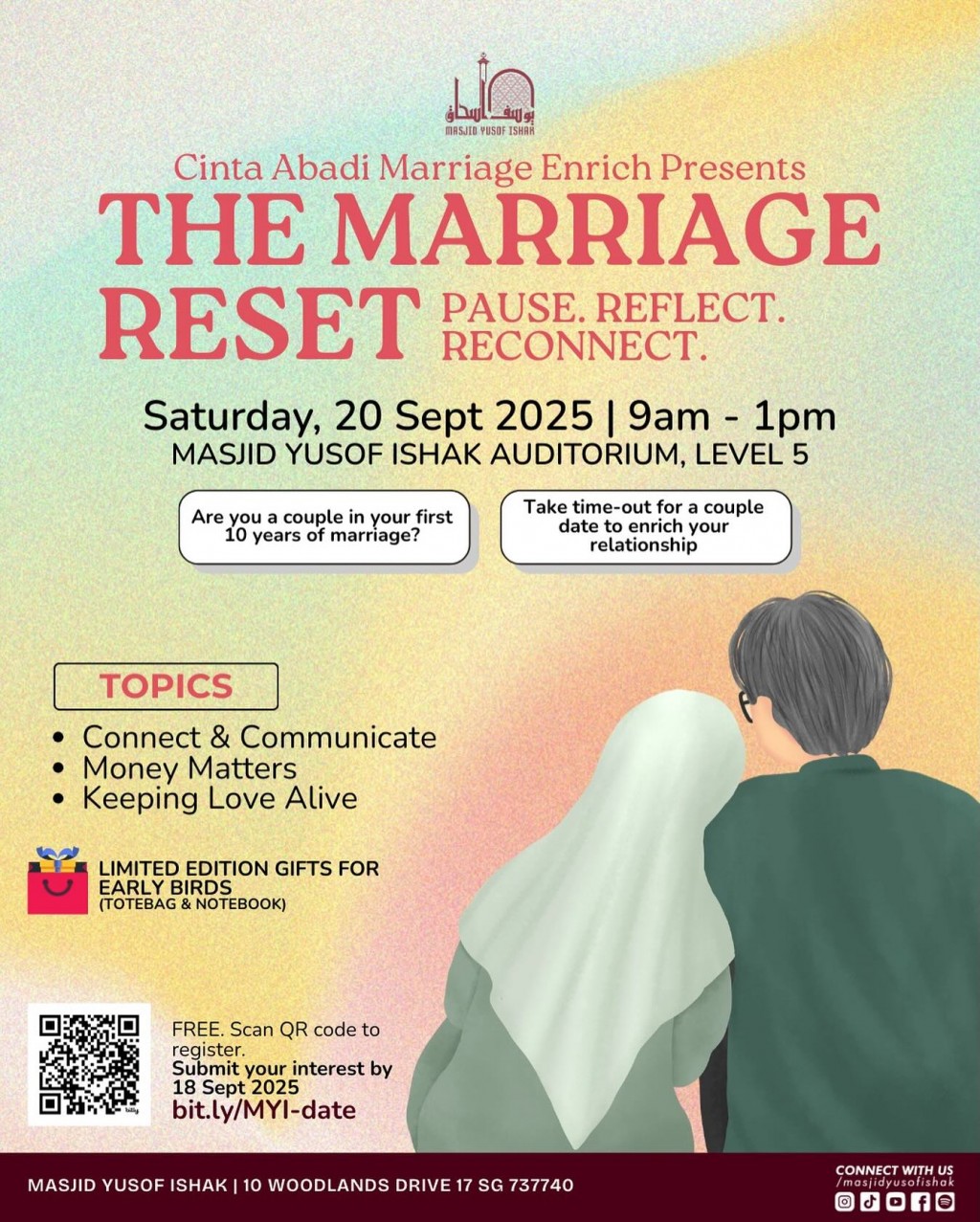 Cinta Abadi Marriage Enrich Presents - The Marriage Reset: Pause, Reflect, Reconnect