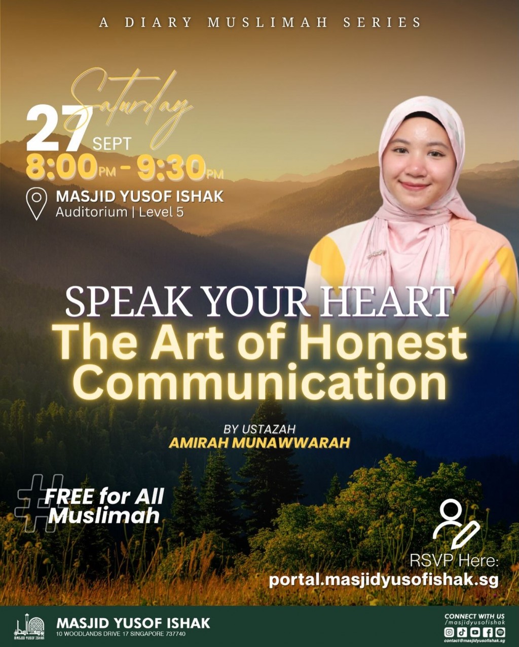 Diary Muslimah Series: Speak Your Heart - The Art of Honest Communication