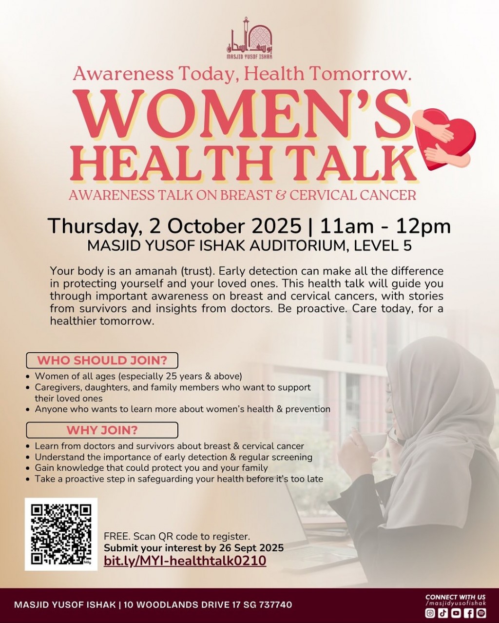 Women's Health Talk: Awareness Talk on Breast & Cervical Cancer