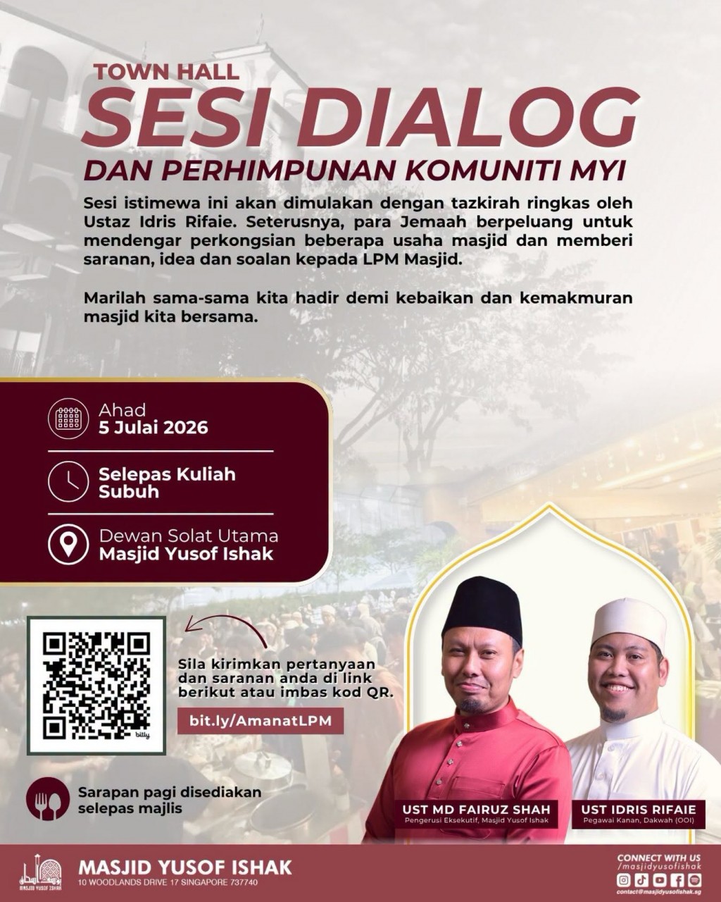 TOWN HALL: Sesi Dialog & Perhimpunan Komuniti MYI
