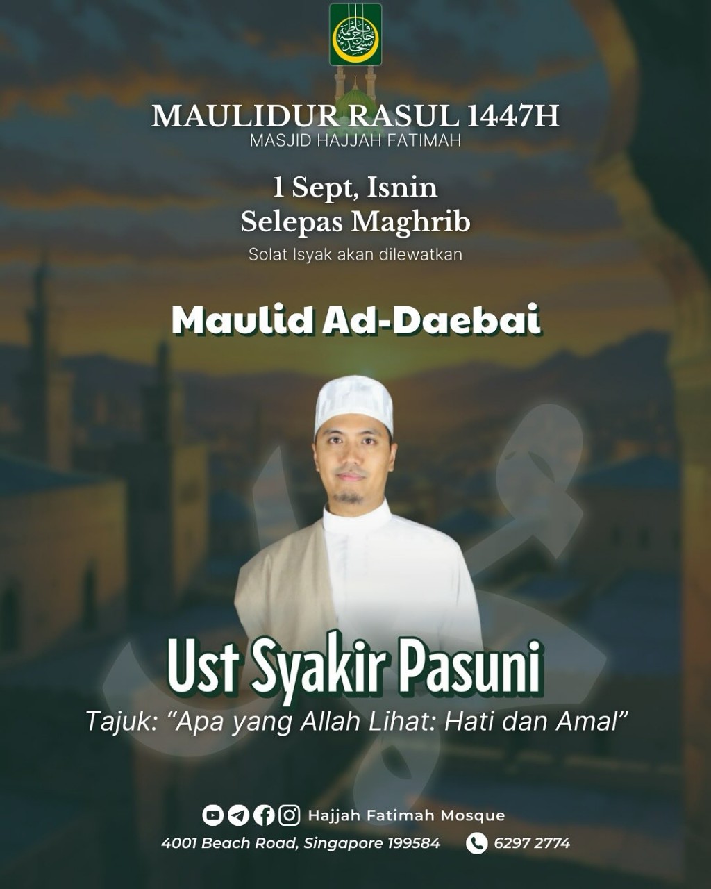Maulidur Rasul 1447H: Maulid Ad-Daebai - Ust Syakir Pasuni