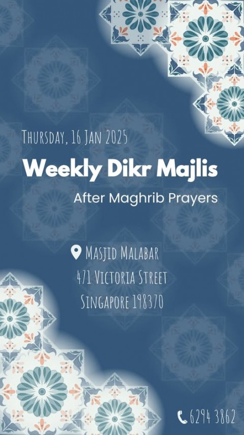 Weekly Dikr Majlis