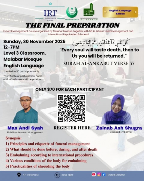 The Final Preparation