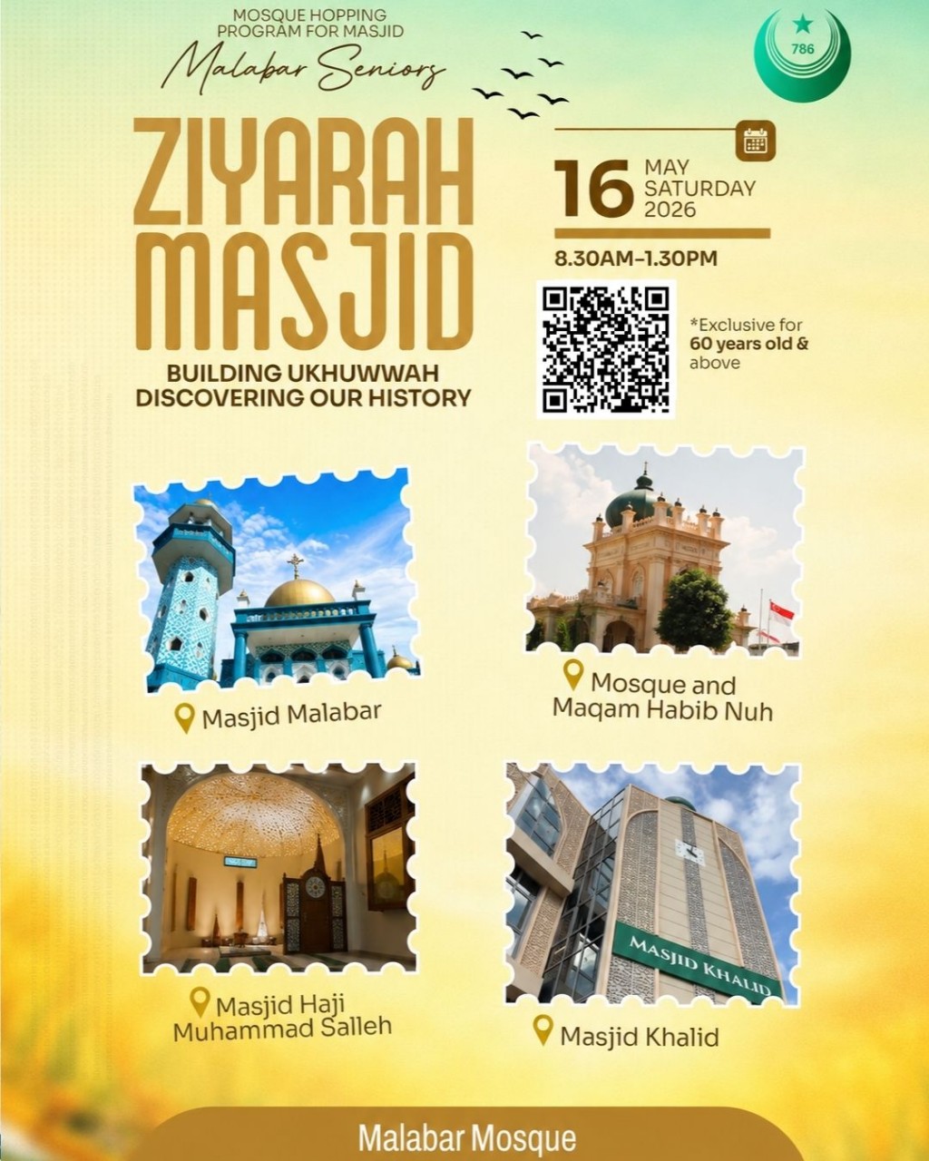 Ziarah Masjid – Malabar Seniors Mosque Hopping Programme