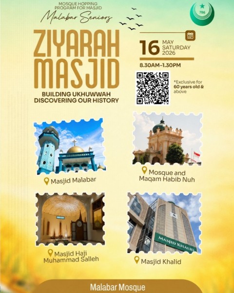 Ziarah Masjid – Malabar Seniors Mosque Hopping Programme