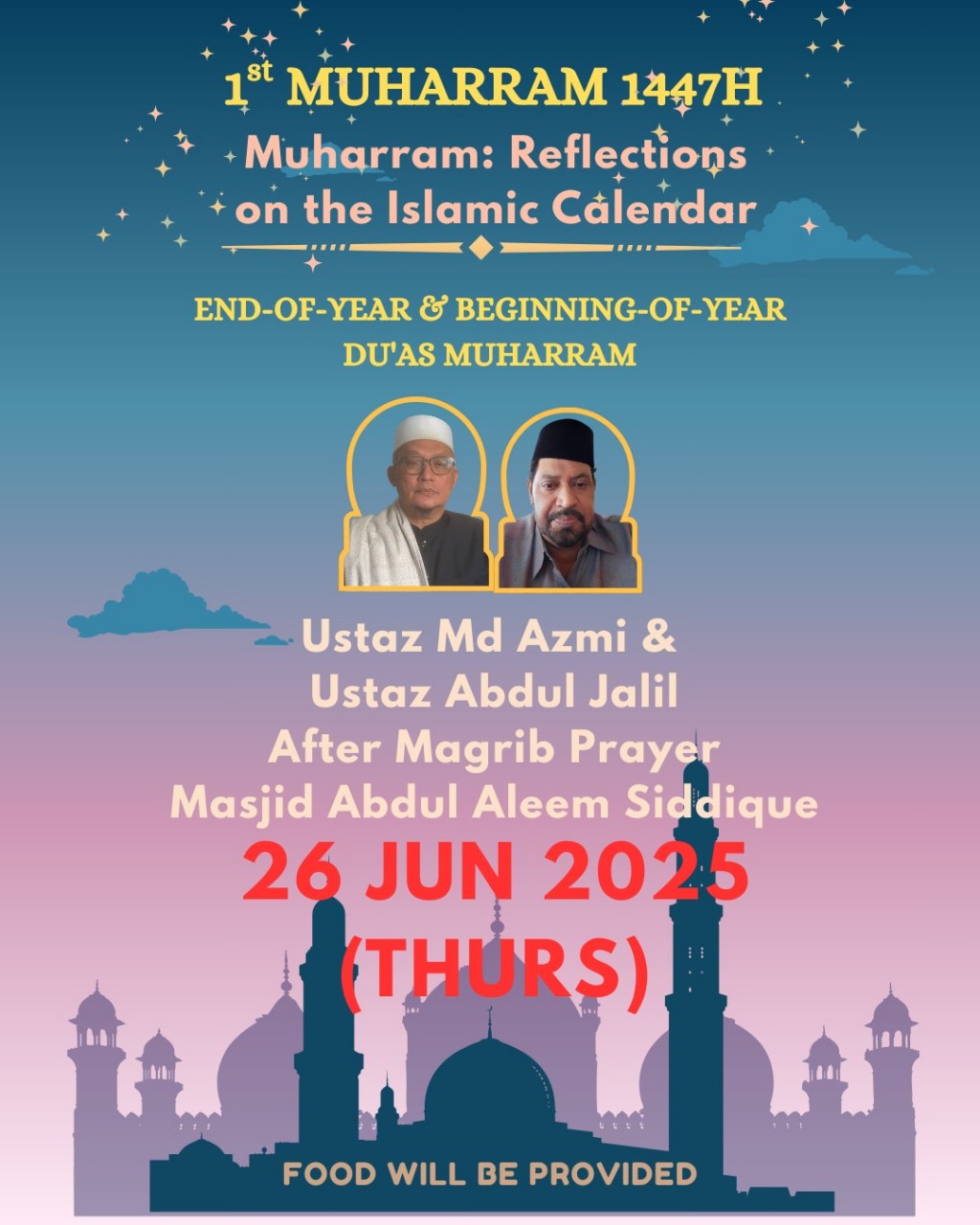 Muharram: Reflections on the Islamic Calendar