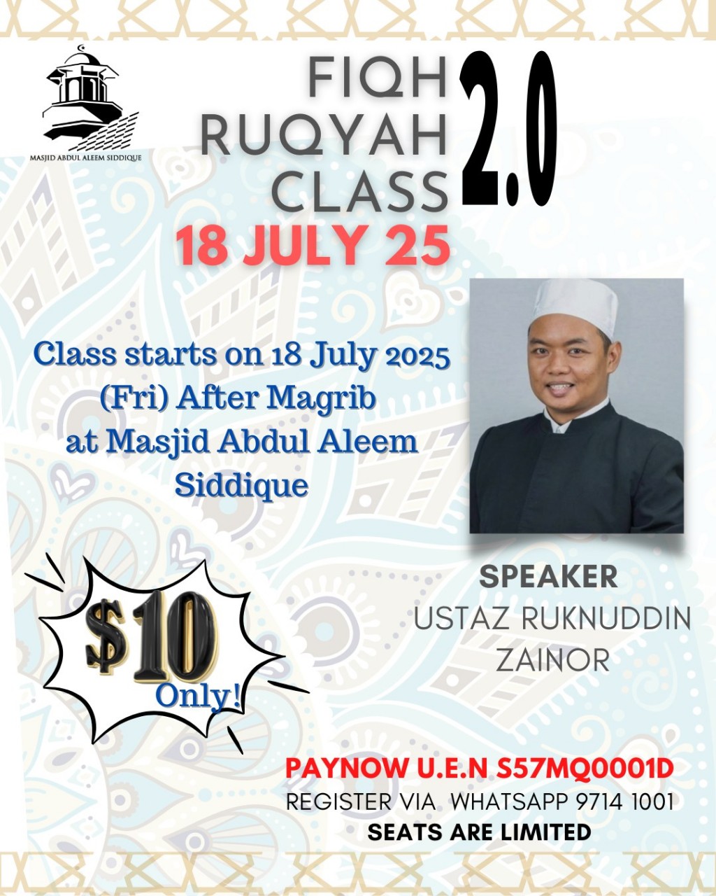 FIQH RUQYAH CLASS 2.0