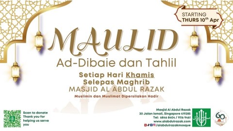 Maulid Ad-Dibai’ dan Tahlil