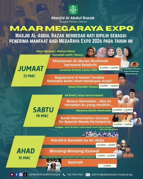  MAAR di MegaRaya 2026