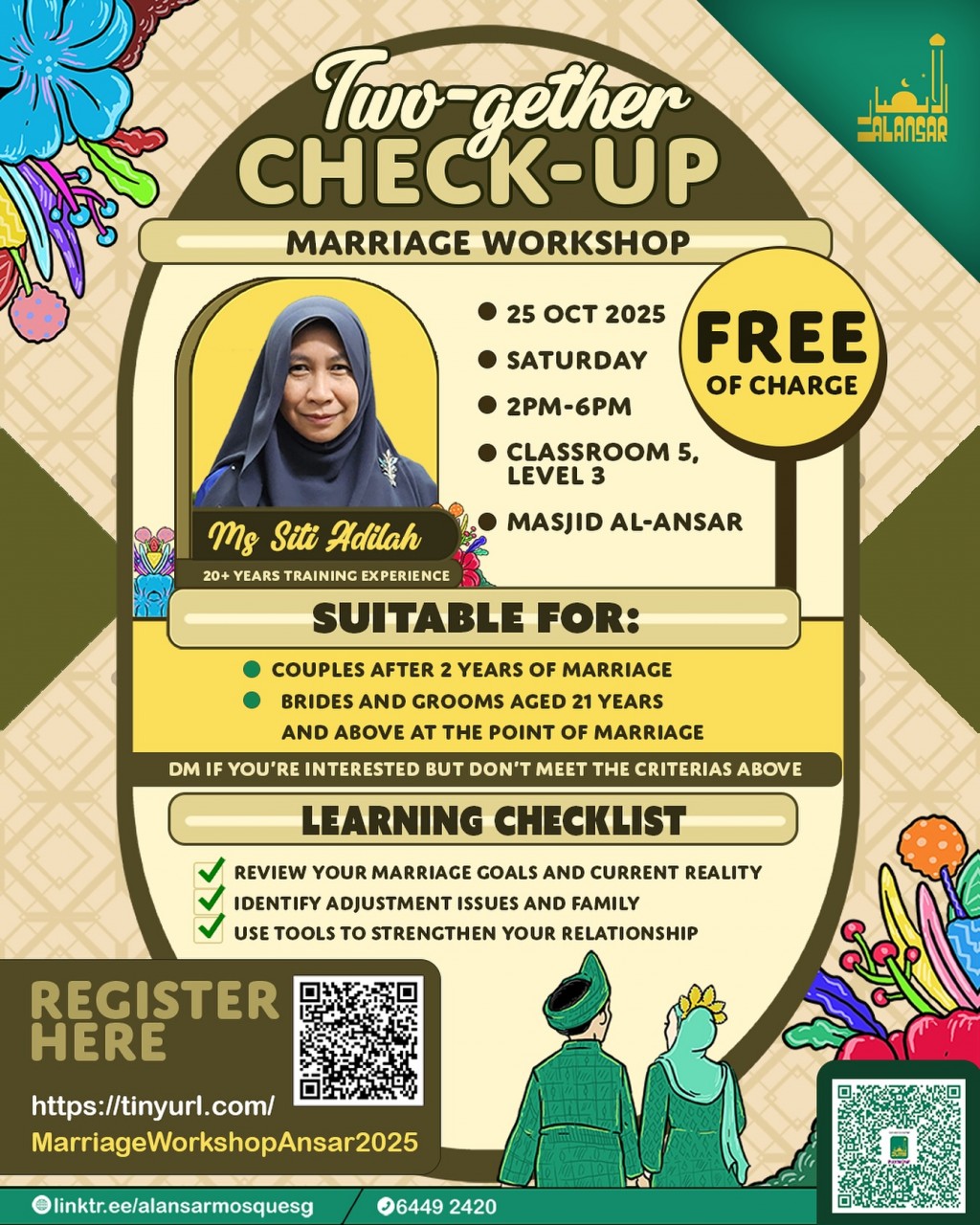 Marriage Workshop: Two-gether Check-Up