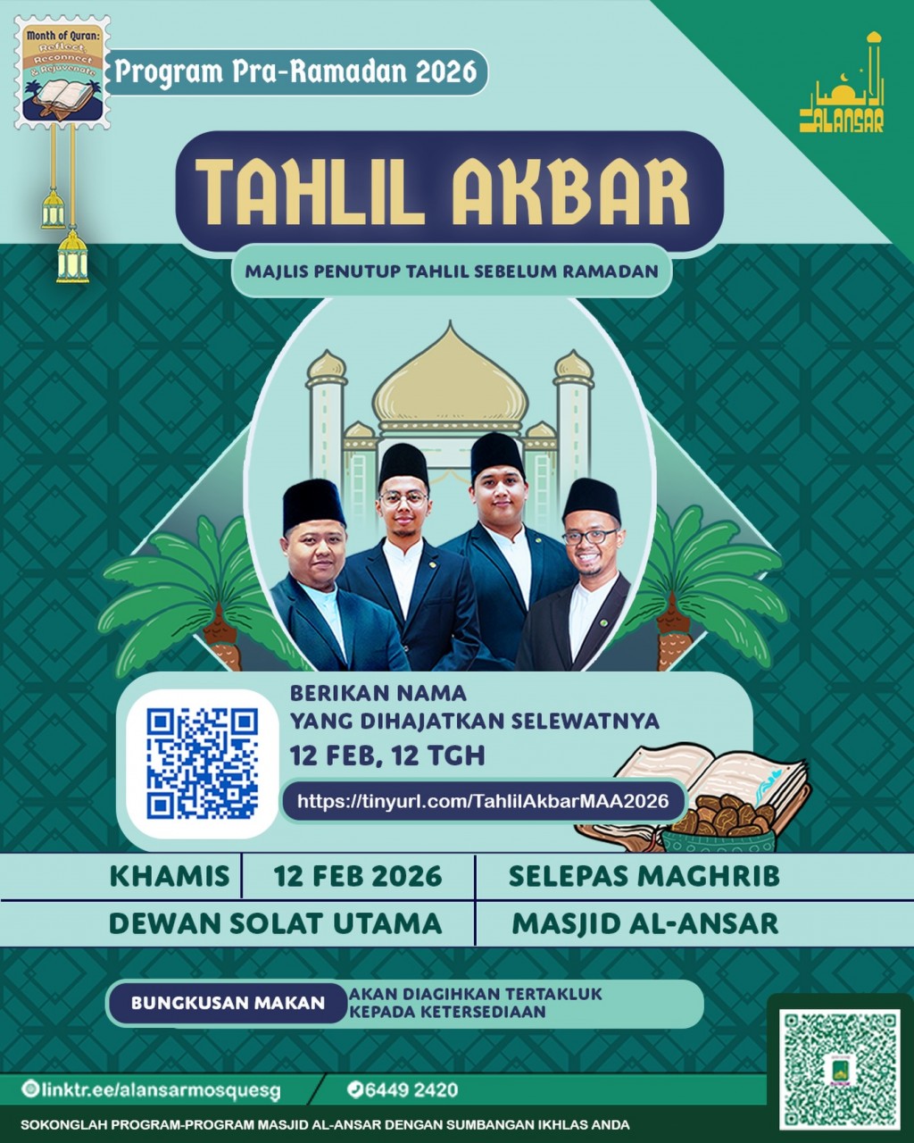 Tahlil Akbar | Majlis Penutup Tahlil Sebelum Ramadan