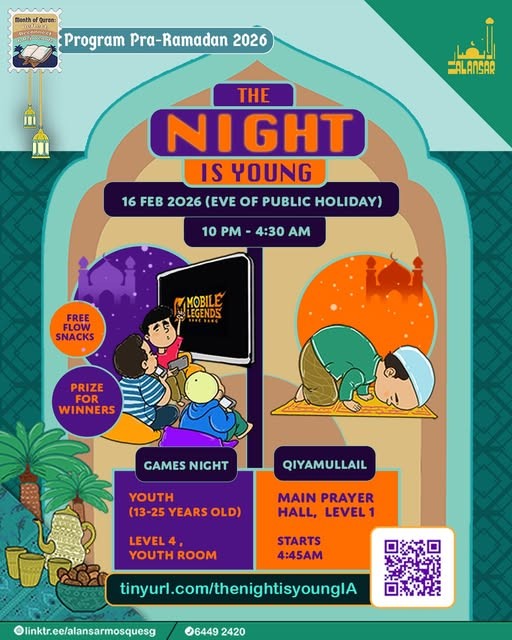 The Night Is Young | Program Pra-Ramadan 2026