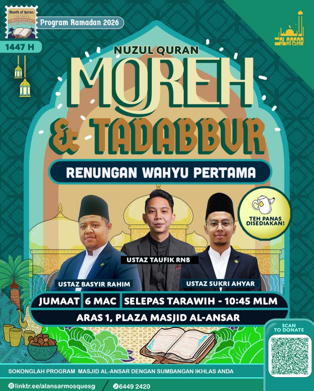 Nuzul Quran: Moreh & Tadabbur | Renungan Wahyu Pertama
