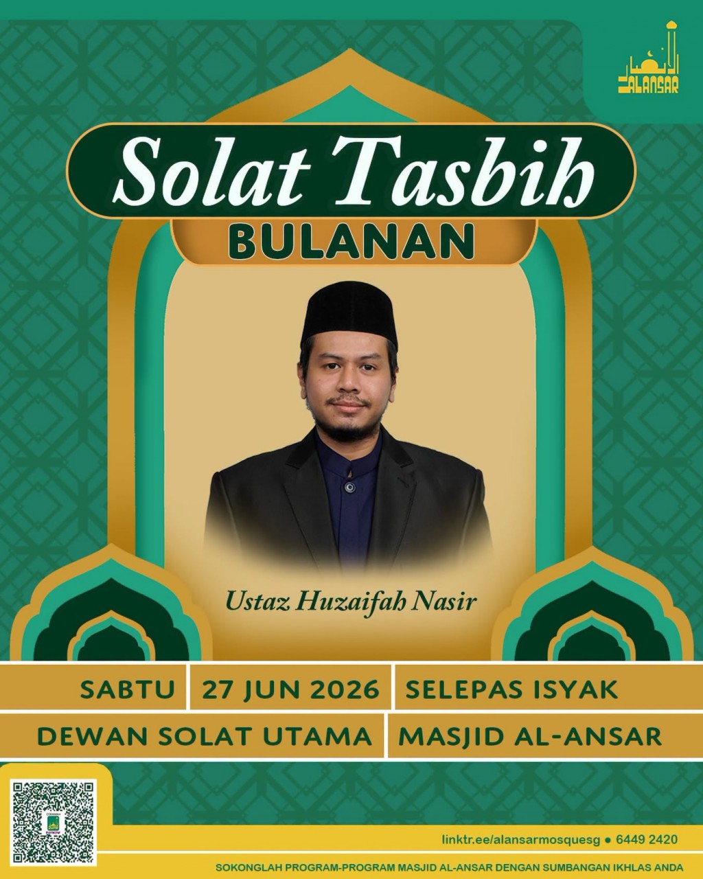 Solat Tasbih Bulanan