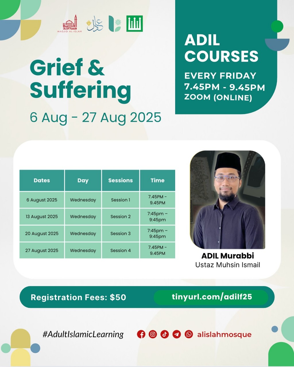 ADIL COURSES: Grief Suffering