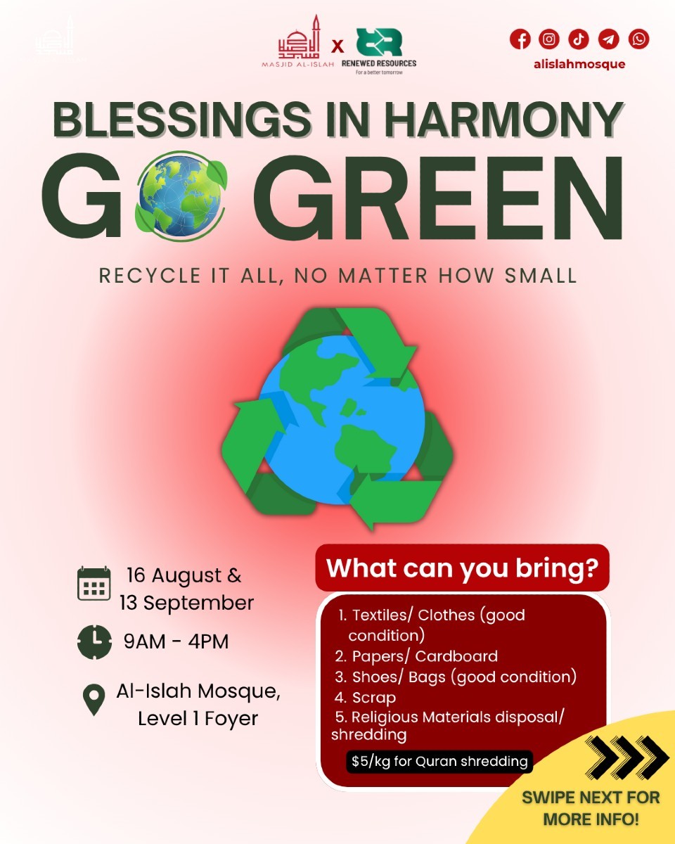 Blessings in Harmony - Go Green