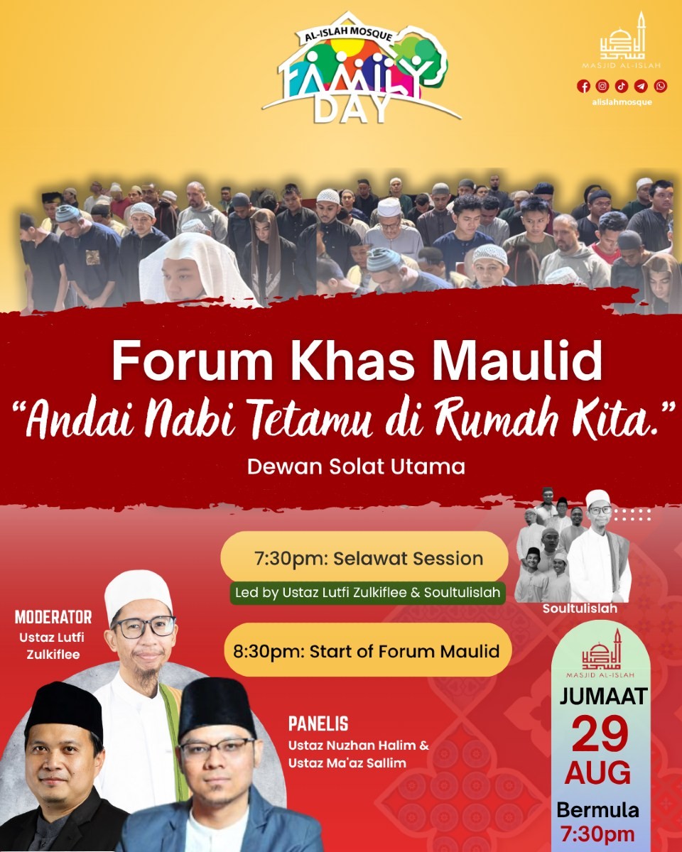 Forum Khas Maulid - Family Day: 