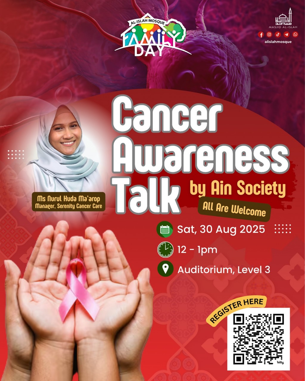 Cancer Awareness Talk - Family Day
