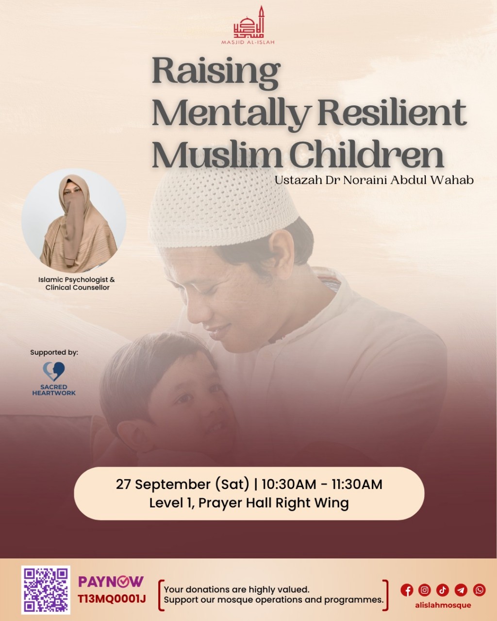 Special Talk: Raising Mentally Resilient Muslim Children