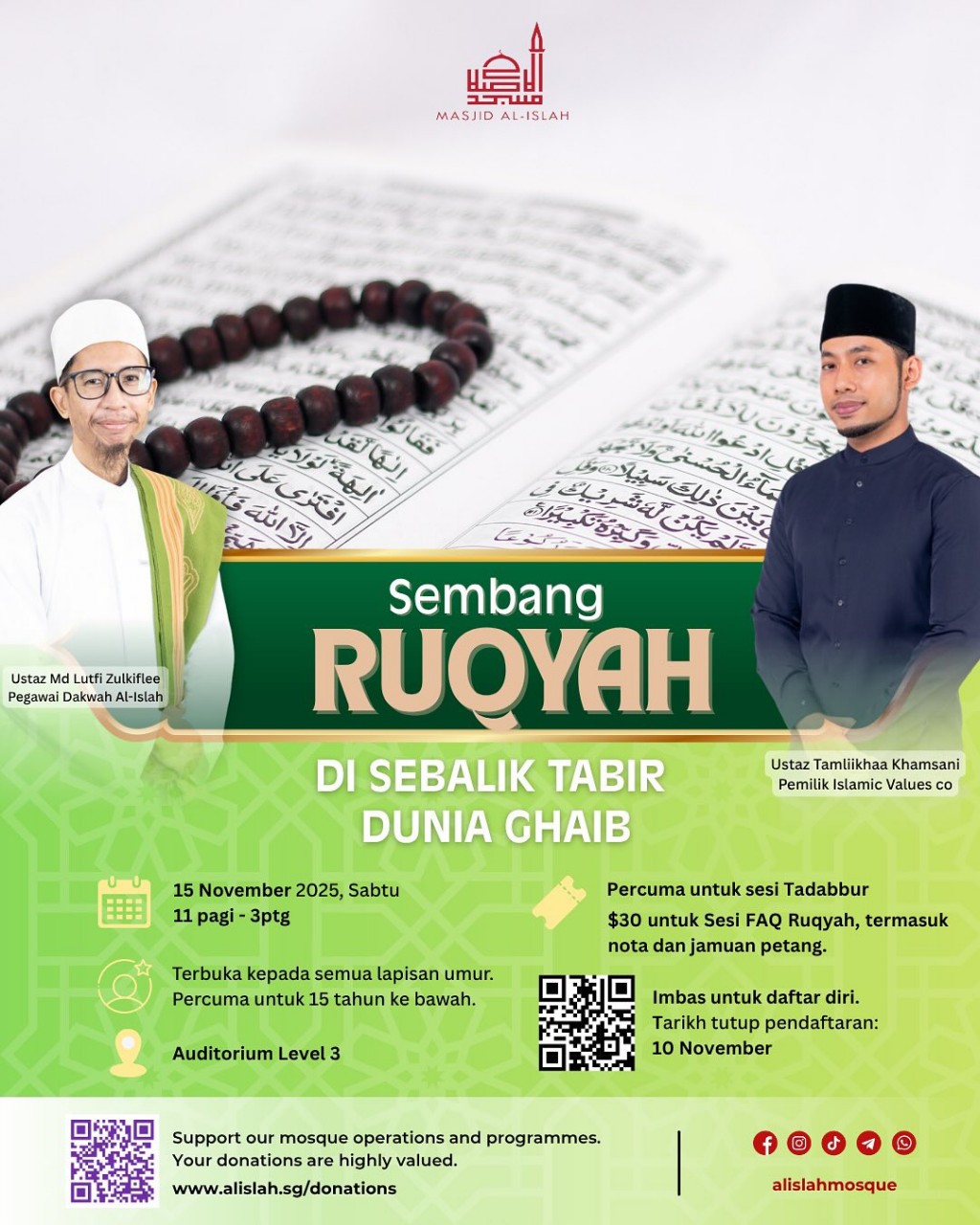 Sembang Ruqyah: Di Sebalik Tabir Dunia Ghaib