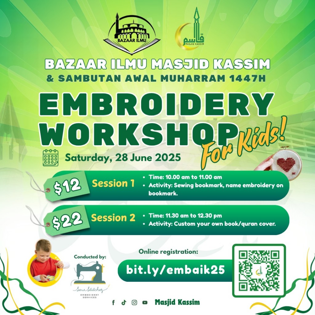 Embroidery Workshop For Kids