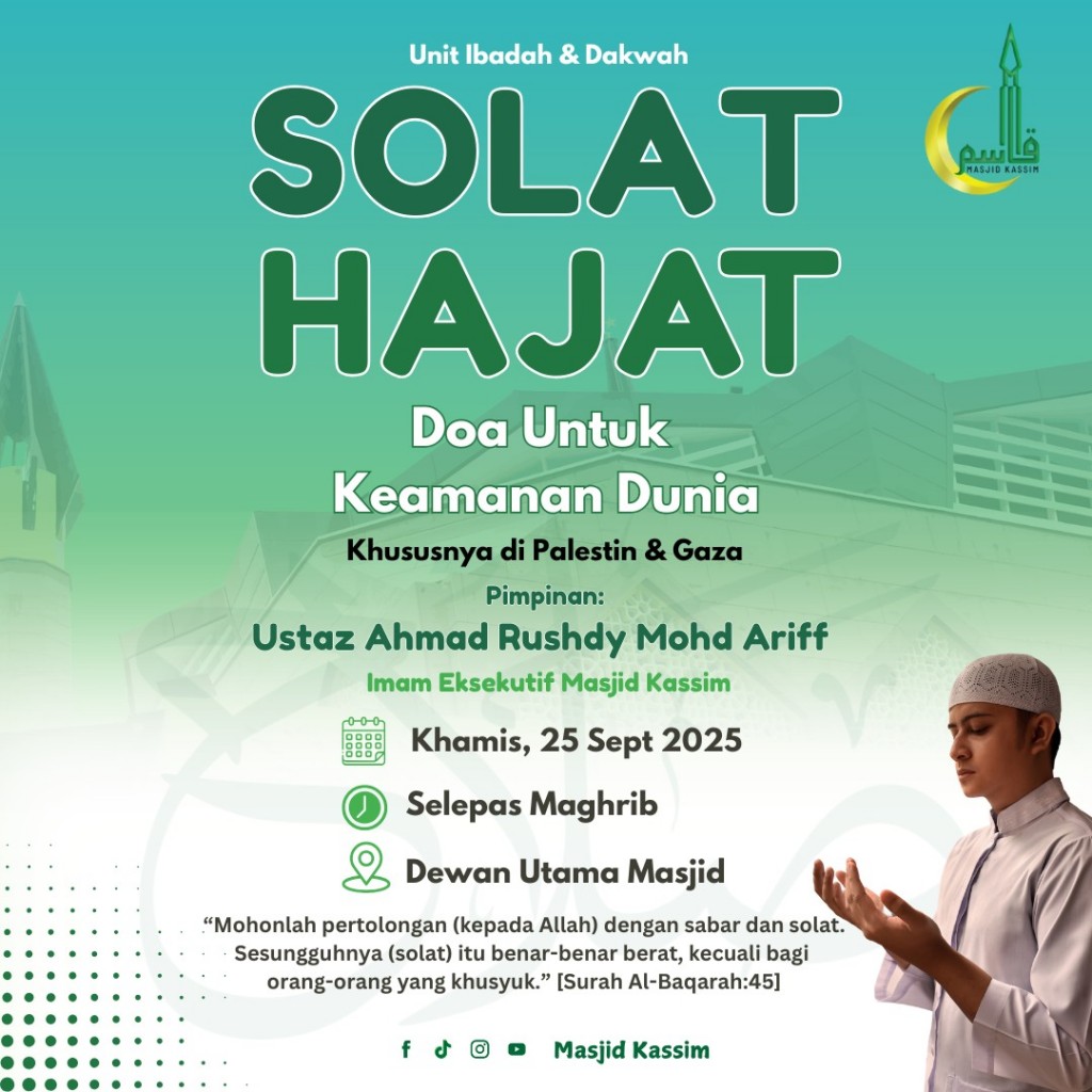 SOLAT HAJAT - Doa Untuk Keamanan Dunia