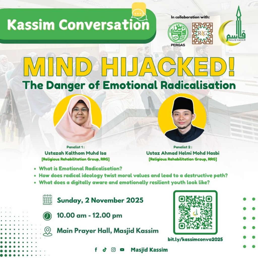 Kassim Coversation: Mind Hijacked! - The Danger of Emotional Radicalisation