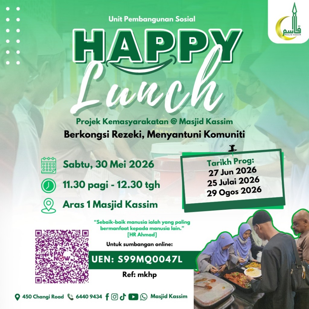 HAPPY LUNCH: Berkongsi Rezeki, Menyantuni Komuniti