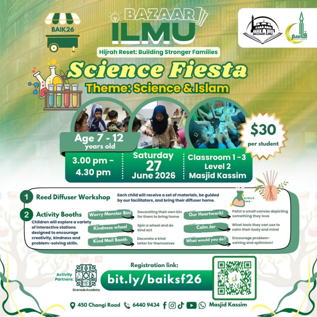 Science Fiesta 2026 | Bazaar Ilmu @ Masjid Kassim