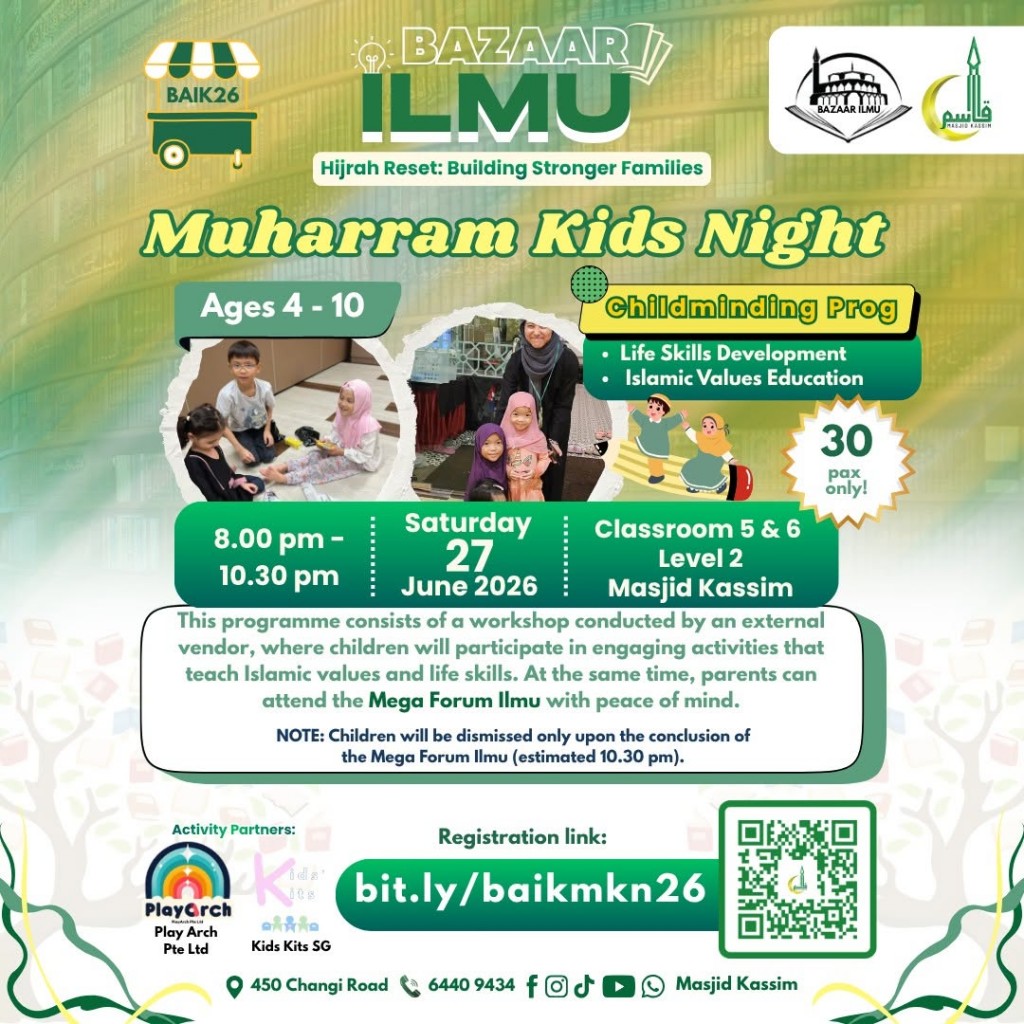 Muharram Kids Night | Bazaar Ilmu @ Masjid Kassim