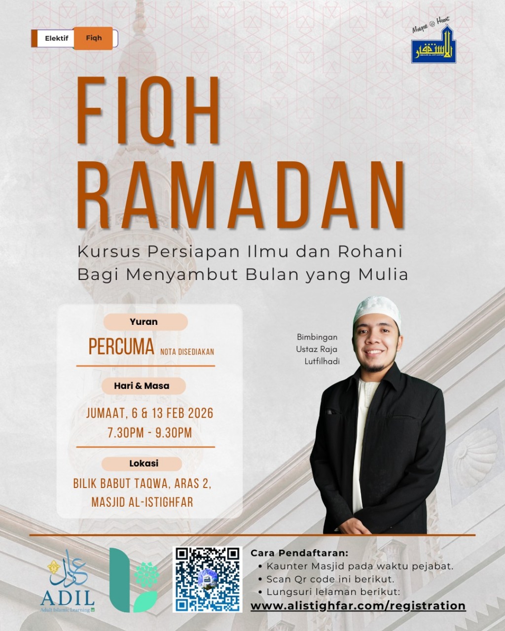 Fiqh Ramadan bimbingan Ust Raja Lutfihadi