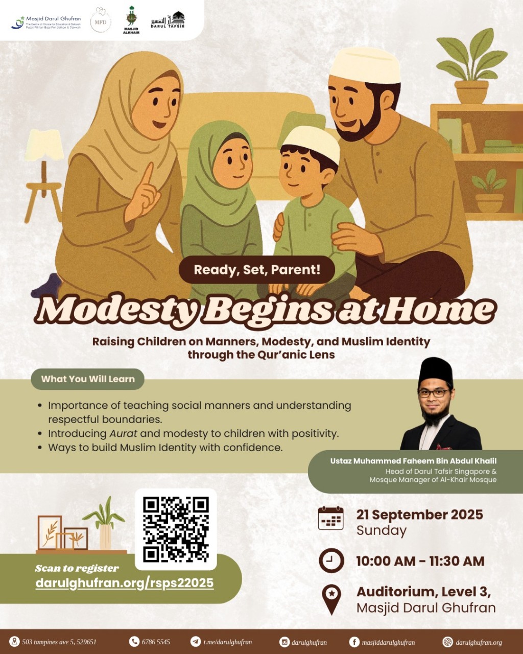 Ready, Set, Parent: Modesty Begins at Home