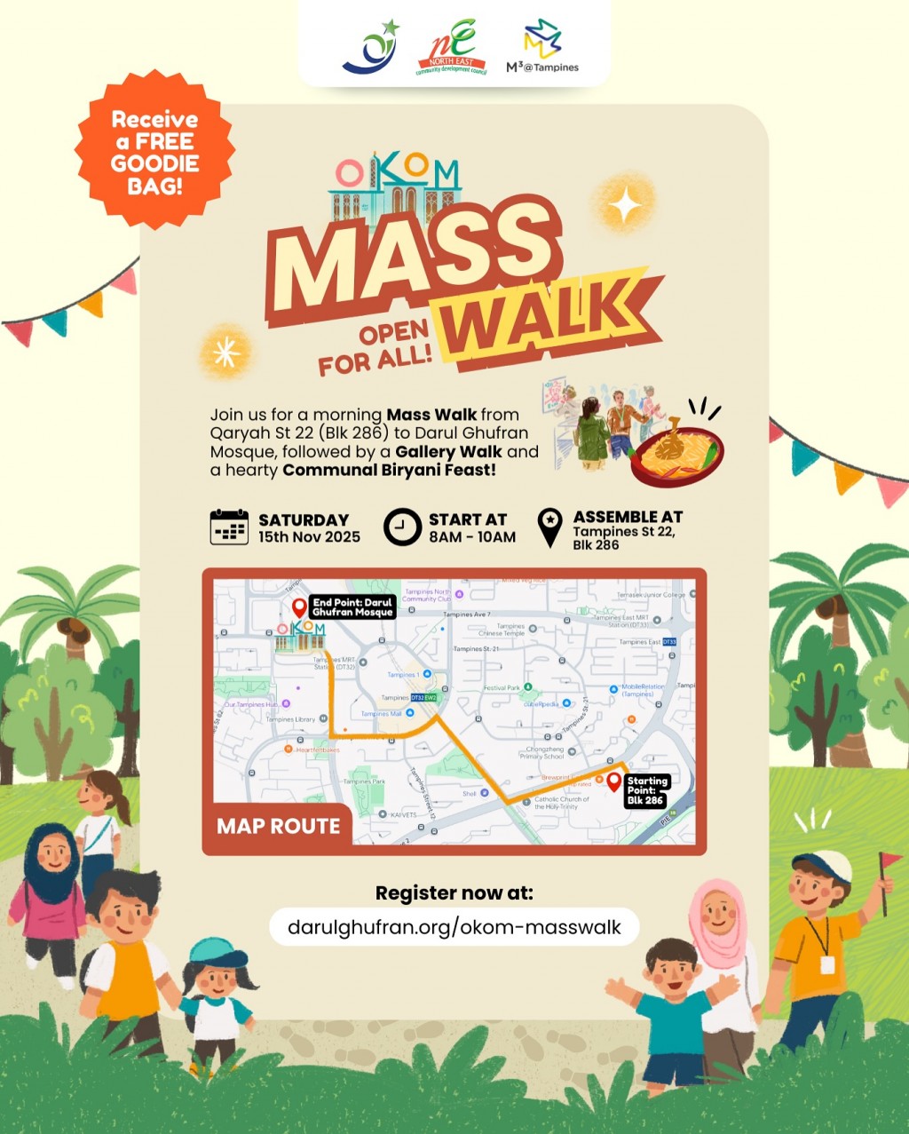 Mass Walk - Our Kampung Our Mosque