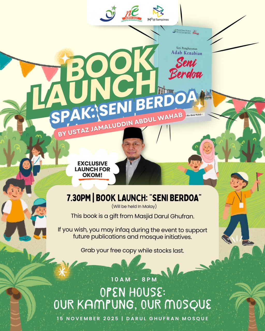 Book Launch: Seni Berdoa [Our Kampung Our Mosque]