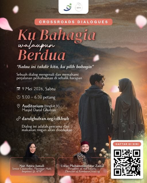 Crossroads Dialogues: Ku Bahagia Walaupun Berdua