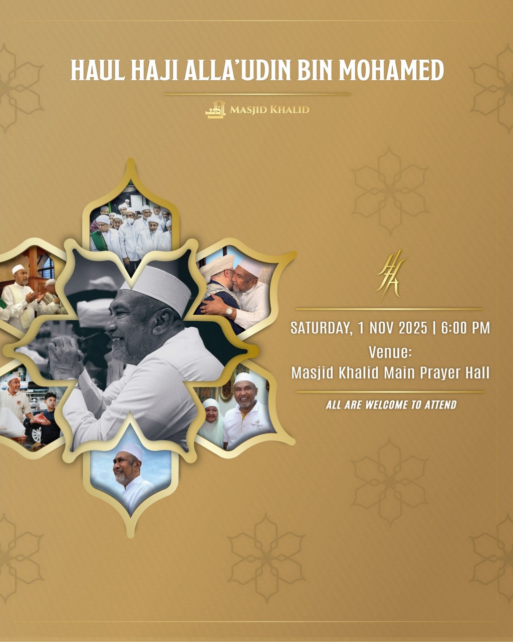 Haul Haji Alla'udin Bin Mohamed