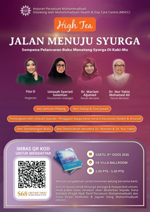 Jalan Menuju Syurga, Sempena Pelancaran Buku Menatang Syurga Di Kaki Mu