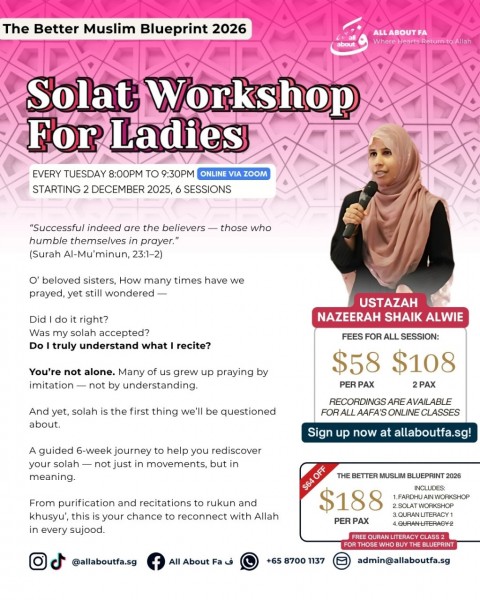 Solat Workshop for Ladies 