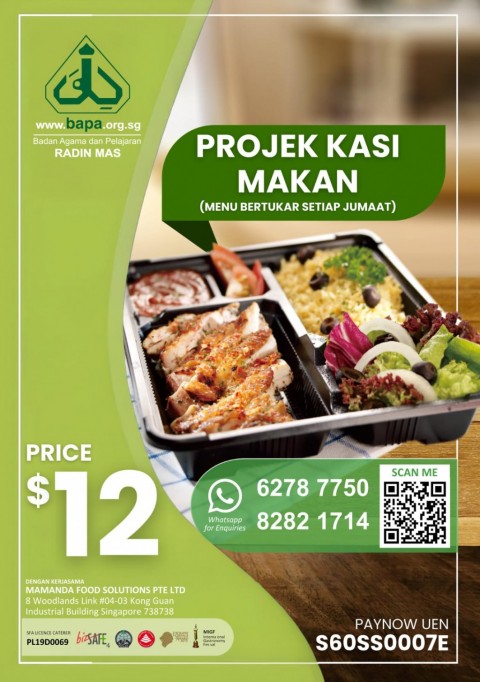 Projek Kasi Makan (Hari Jumaat)