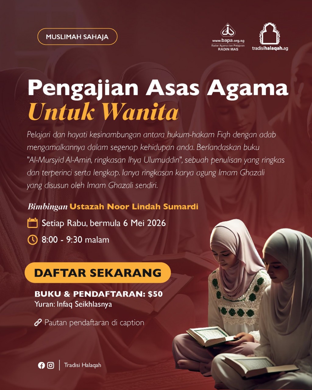Pengajian Asas Agama - Untuk Wanita
