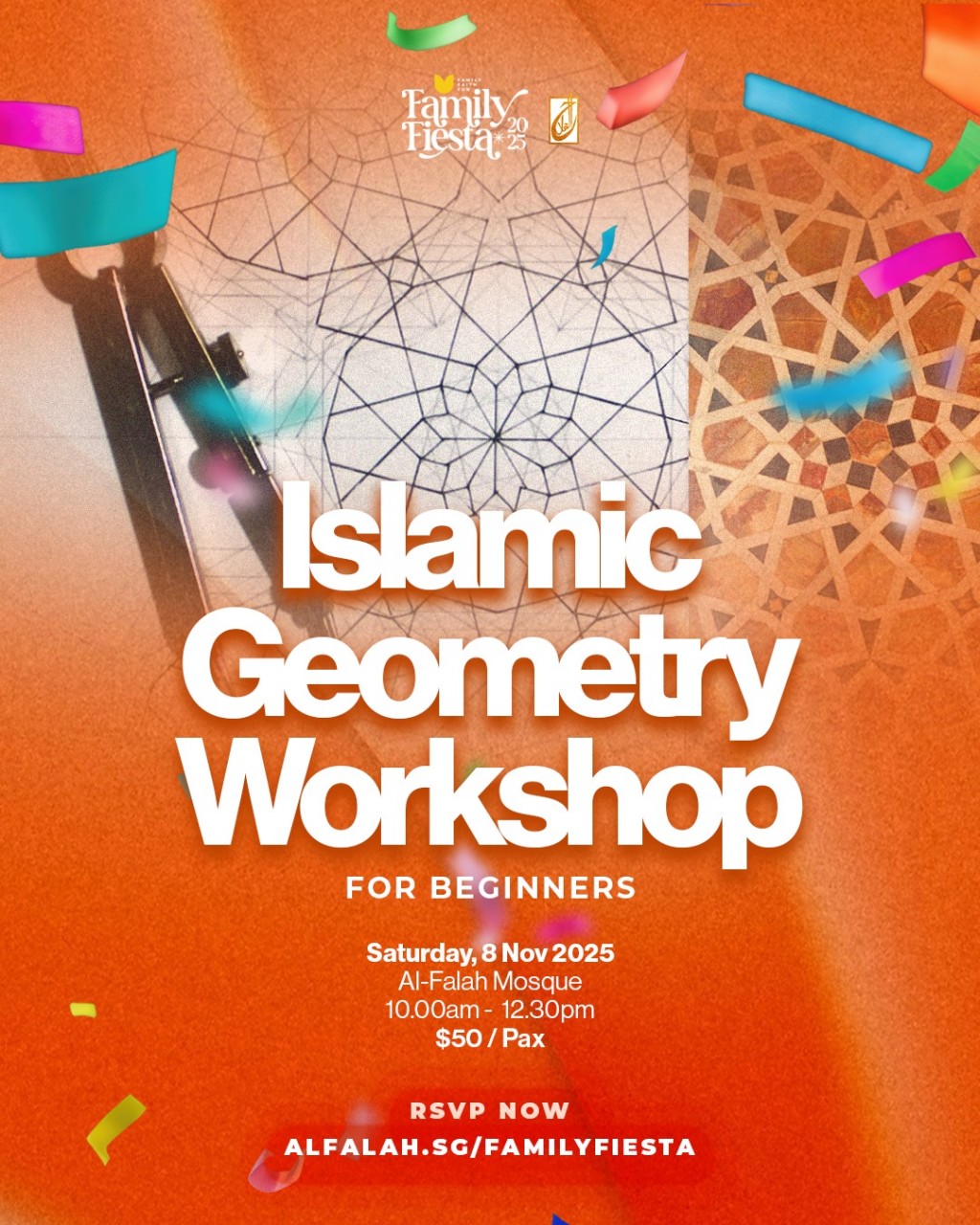 Islamic Geometry Workshop - Family Fiesta 2025