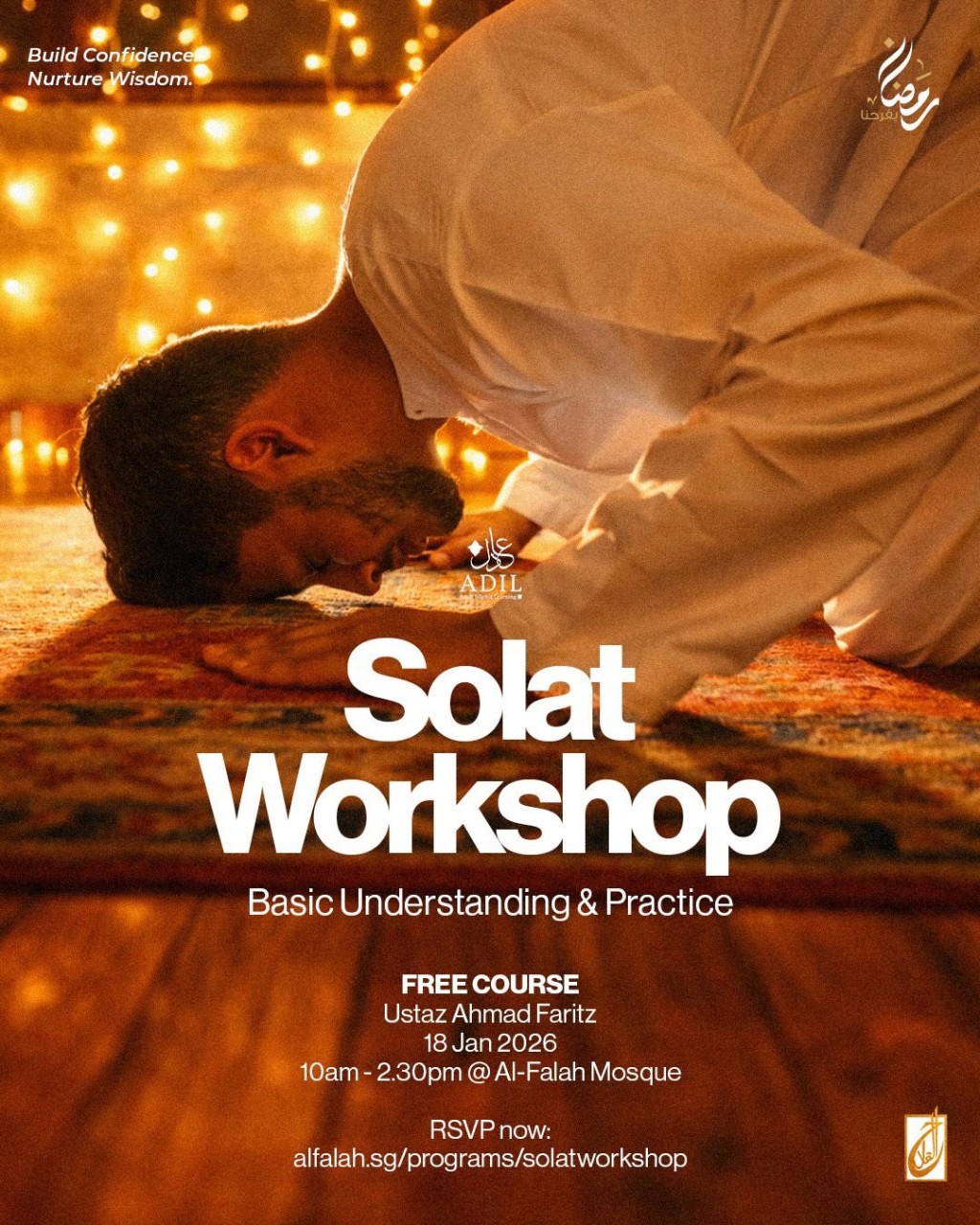 Solat Workshop: Basic Understanding & Practice [Free Course]