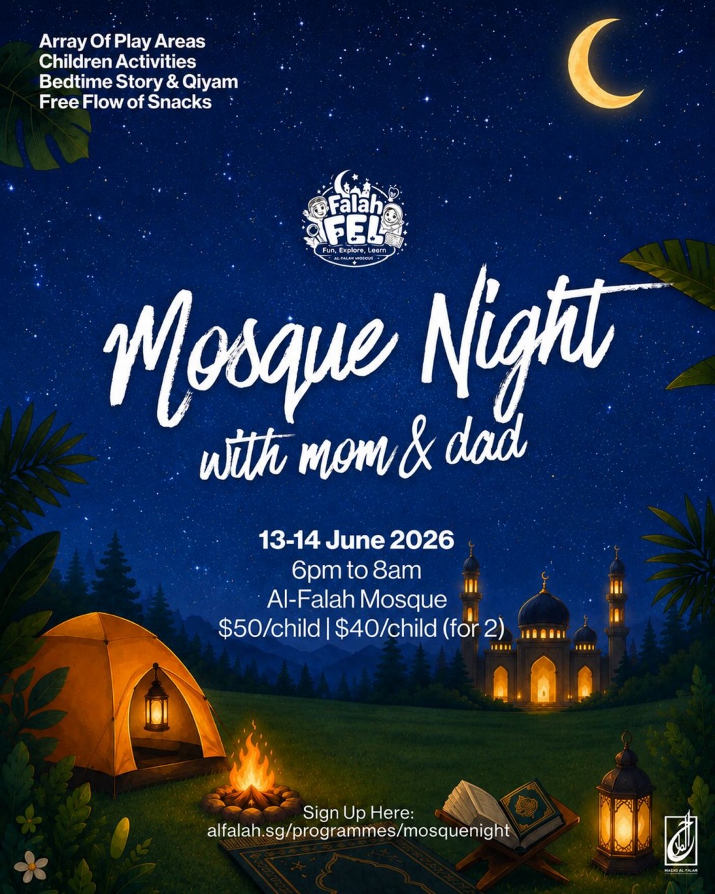 Mosque Night with Mom & Dad