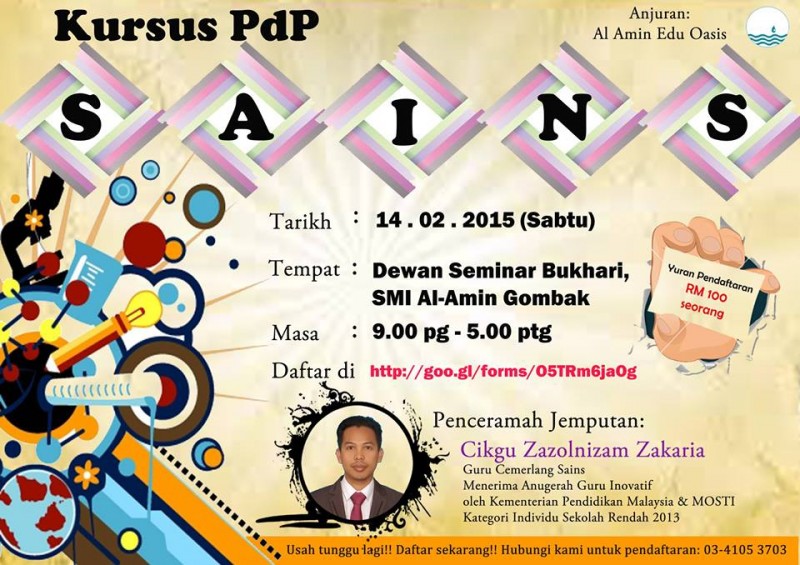 KURSUS PDP SAINS - Event - IslamicEvents.MY